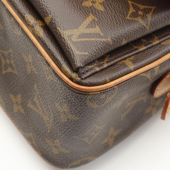 Louis Vuitton Viva Cite Monogram Shoulder Bag Canvas Leather Brown - Picture 6 of 10
